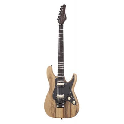 SCHECTER SS EXOTIC SUNVALLEY BLACK LIMBA