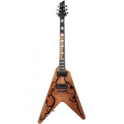 SCHECTER V-1 EQ Resin Gloss Natural