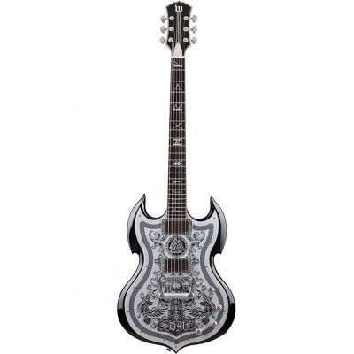 SCHECTER Barbarian Zakk Wylde Signature Ironworks Black Burst