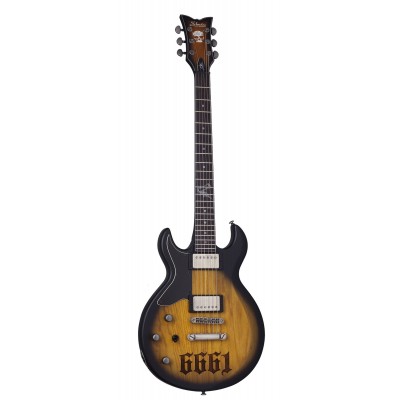 Schecter Gaucher Zacky Vengeance Zv 6661 L Natural Satin Blackburst