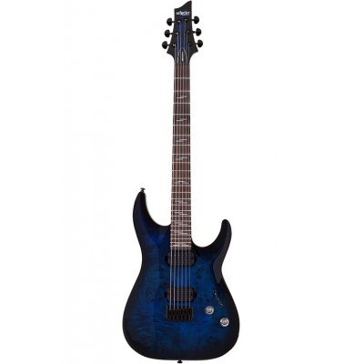 SCHECTER Omen Elite 6 See Thru Blue Burst