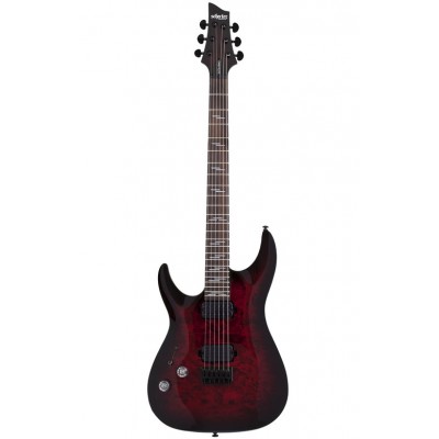 SCHECTER Omen Elite 6 LH Black Cherry Burst