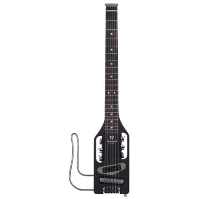 Traveler Guitar Ultra-light Electric, Micro H, Ultra-legere, Gaucher - Black