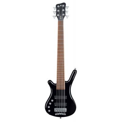 ROCKBASS CORVETTE BASIC 6, GAUCHER - SOLID BLACK