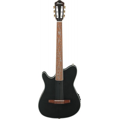 IBANEZ TOD10nl Tim Henson Signature Transparent Black Flat LH