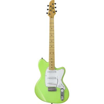 IBANEZ YY10 SLIME GREEN SPARKLE YVETTE YOUNG SIGNATURE