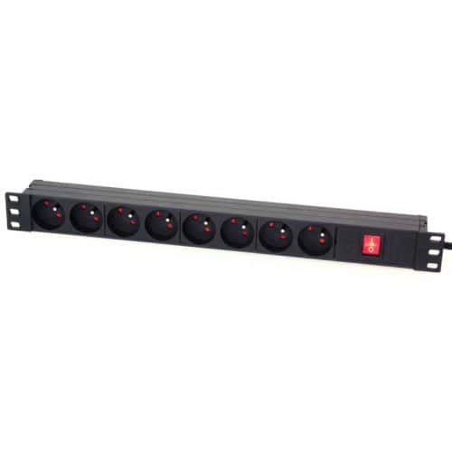 IBIZA SOUND 8-W LIGHTING BOX 19" RACK