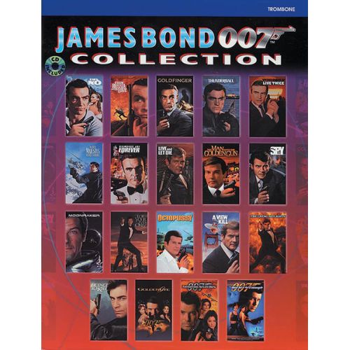 BARRY JOHN - JAMES BOND 007 COLLECTION + CD - TROMBONE AND PIANO