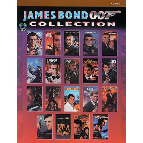BARRY JOHN - JAMES BOND 007 COLLECTION + CD - CLARINET AND PIANO
