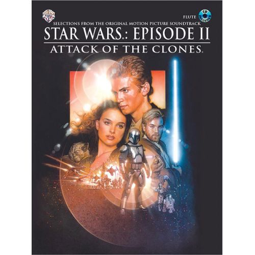 WILLIAMS JOHN - STAR WARS II : ATTACK OF THE CLONES + CD - FLUTE