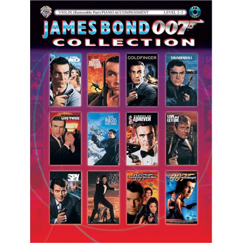 BARRY JOHN - JAMES BOND COLLECTION - VIOLIN AND PIANO