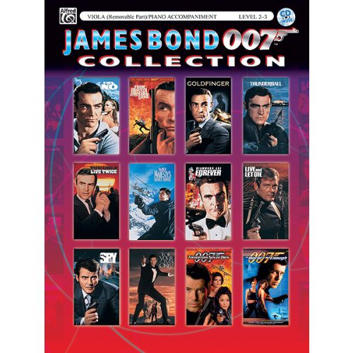 BARRY JOHN - JAMES BOND COLLECTION - VIOLA AND PIANO