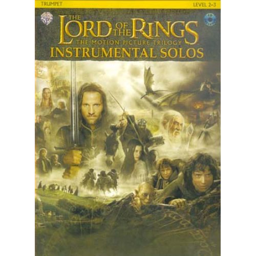 WARNER BROS LORD OF THE RINGS INSTRUMENTAL SOLOS - TROMPETTE + CD