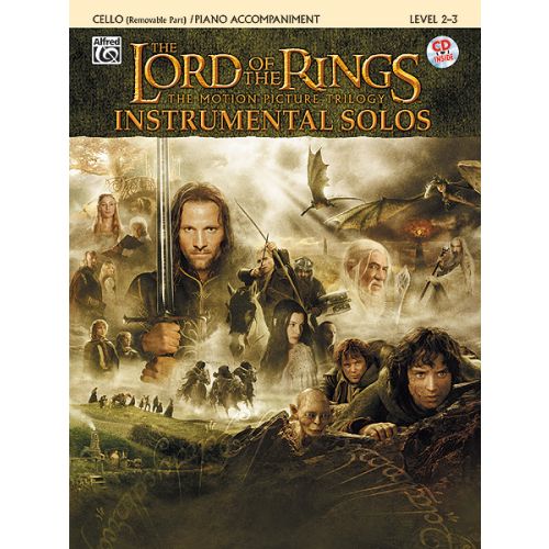 SHORE HOWARD - LORD OF THE RINGS + CD - CELLO AND PIANO