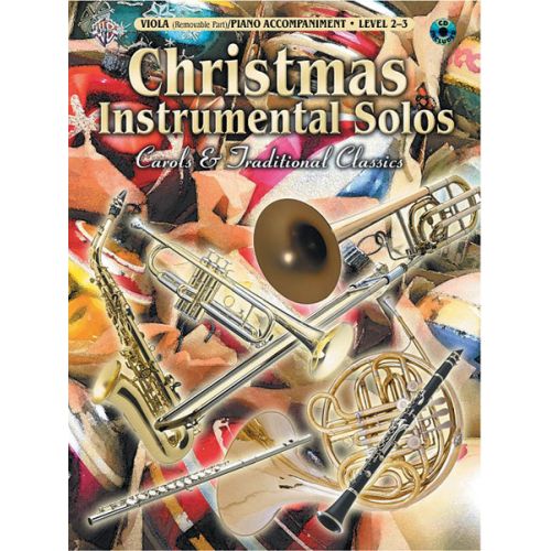 ALFRED PUBLISHING CHRISTMAS SOLOS CAROLS - VIOLA AND PIANO