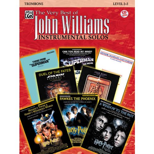 ALFRED PUBLISHING WILLIAMS JOHN - THE VERY BEST OF + CD - TROMBONE
