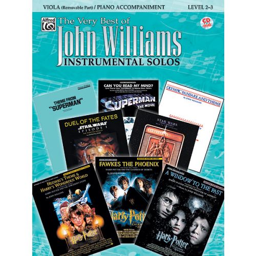 WILLIAMS JOHN - VERY BEST OF + CD - VIOLA AND PIANO