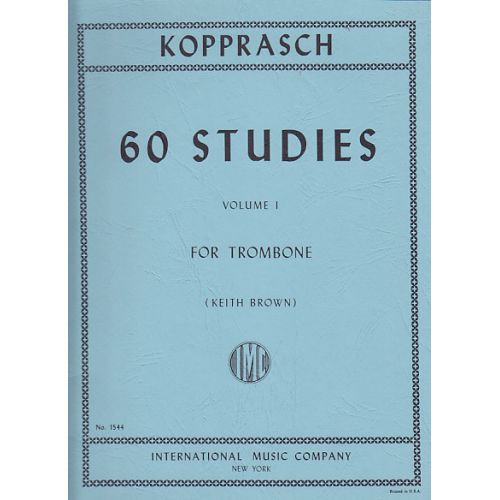 IMC Kopprasch C. - 60 Studies Vol.1 For Trombone