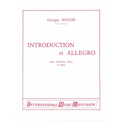 IMD ARPEGES Hugon - Introduction et Allegro - Trombone & Piano