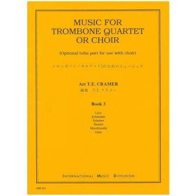 IMD ARPEGES MUSIC FOR TROMBONE QUARTET VOL 3 - QUARTET TROMB. + TUBA