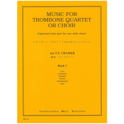 IMD ARPEGES Music For Trombone Quartet Vol 3 - Quartet Tromb. + Tuba