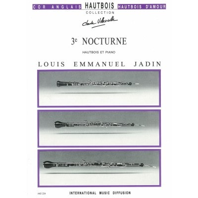 IMD ARPEGES JADIN - 3° NOCTURNE - HAUTBOIS & PIANO