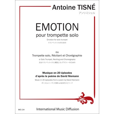 IMD ARPEGES TISNE - EMOTION - TRP SOLO & RÉCITANT