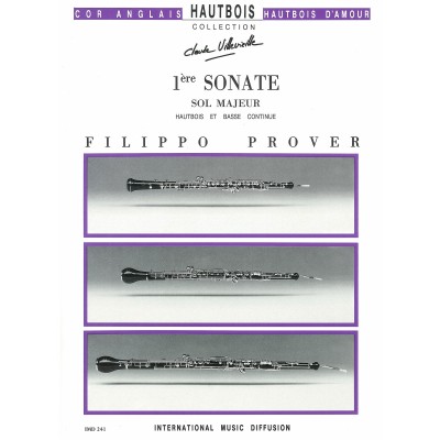 IMD ARPEGES Prover - 1ère Sonate - Hautbois & B.C.