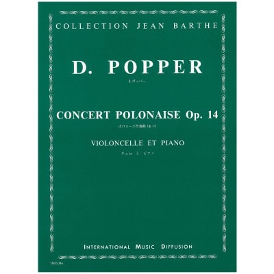 POPPER - CONCERT POLONAISE OP 14 - VIOLONCELLE & PIANO