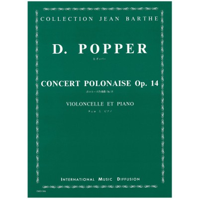 POPPER - CONCERT POLONAISE OP 14 - VIOLONCELLE & PIANO