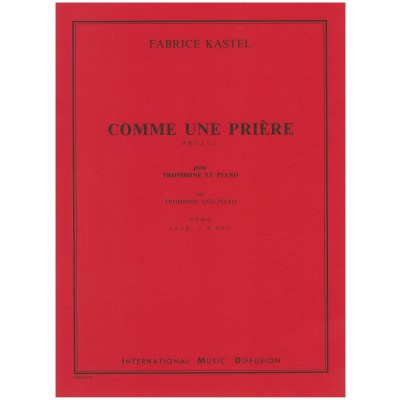 KASTEL - COMME UNE PRIÈRE - TROMBONE & PIANO