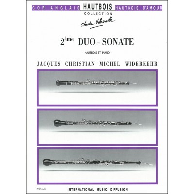 IMD ARPEGES Widerkehr - 2ème Duo Sonate En Ut Majeur - Hautbois & Piano
