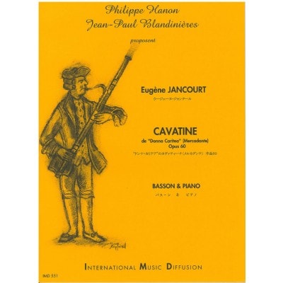 JANCOURT - CAVATINE OP 60 - BASSON ET PIANO