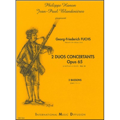 IMD ARPEGES FUCHS - 2 DUOS CONCERTANTS OP 65 - 2 BASSONS