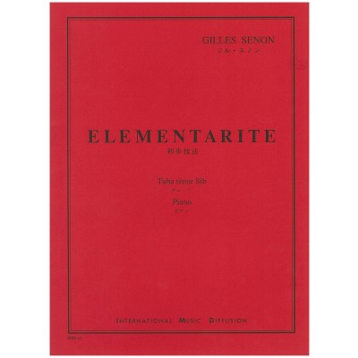 IMD ARPEGES SENON - ELÉMENTARITÉ - TUBA TÉNOR & PIANO