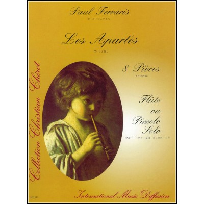FERRARIS - LES APARTÉS - 8 PIÈCES - FLÛTE OU PICCOLO SOLO