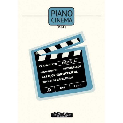 CAPTE NOTE PIANO CINEMA VOL.4 - FRANCIS LAI - PIANO SOLO 