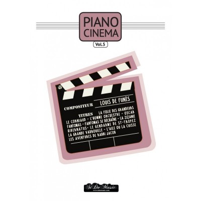 CAPTE NOTE PIANO CINEMA VOL.5 - LOUIS DE FUNES