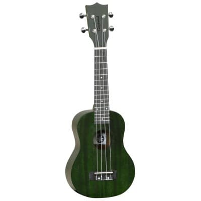 TIARE CLASSICAL TWT 1 FG SOPRANO FOREST GREEN SATIN