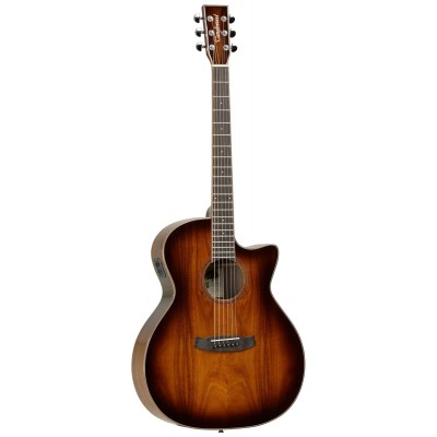 WINTERLEAF KOA EXOTIC TW4 E VC KOA VIOLIN SUNBURST