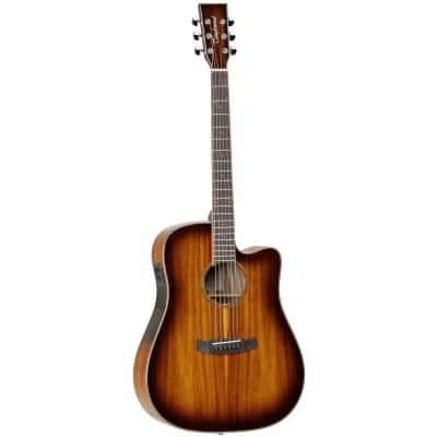 WINTERLEAF KOA EXOTIC TW5 E KOA VIOLIN SUNBURST