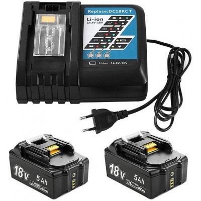 Kit Chargeur + 2 Batteries 18V