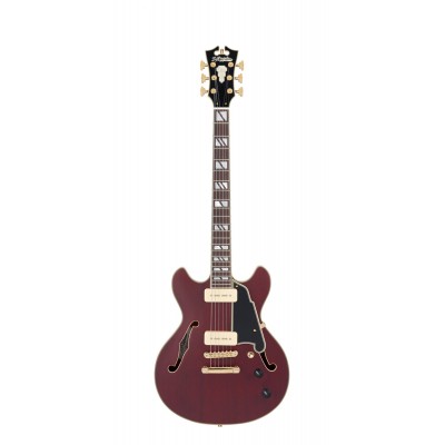 Deluxe Mini DC Satin Trans Wine