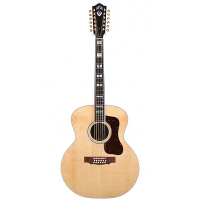 GUILD Usa F512 Natural Avec Étui