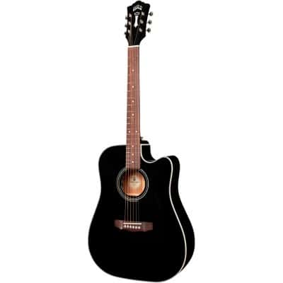 GUILD WESTERLY D140CE BLACK + HOUSSE