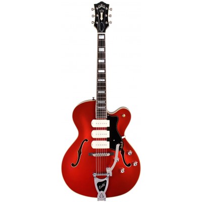GUILD X-350 STRATFORD VIBRATO RED + CASE - B-STOCK