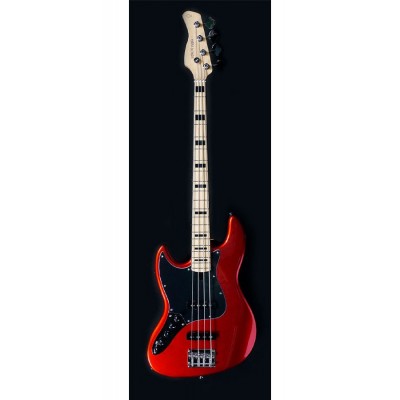 V7 VINTAGE SWAMP ASH-4 LH BMR V2 BRIGHT METALLIC RED LH