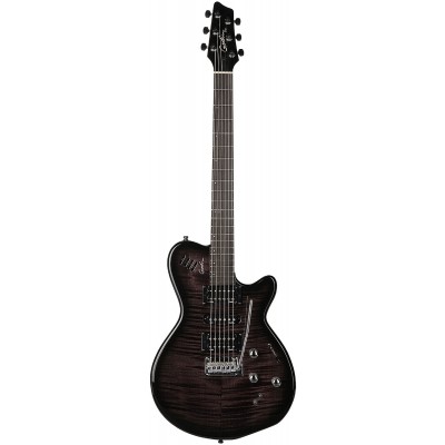 Godin Xtsa Leaftop Trans Black + Housse