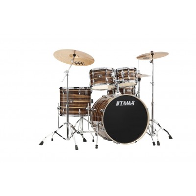 IMPERIALSTAR STAGE 22 DRUM KIT COFFEE TEAK WRAP