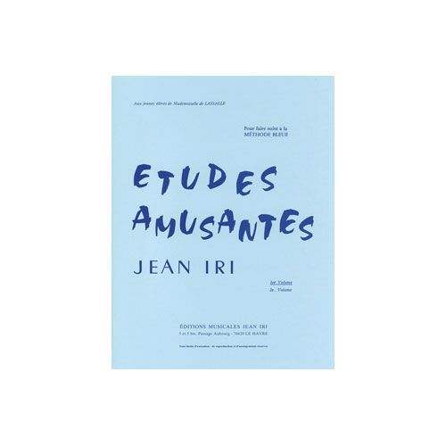  Iri Jean - Etudes Amusantes Vol.1 - Piano